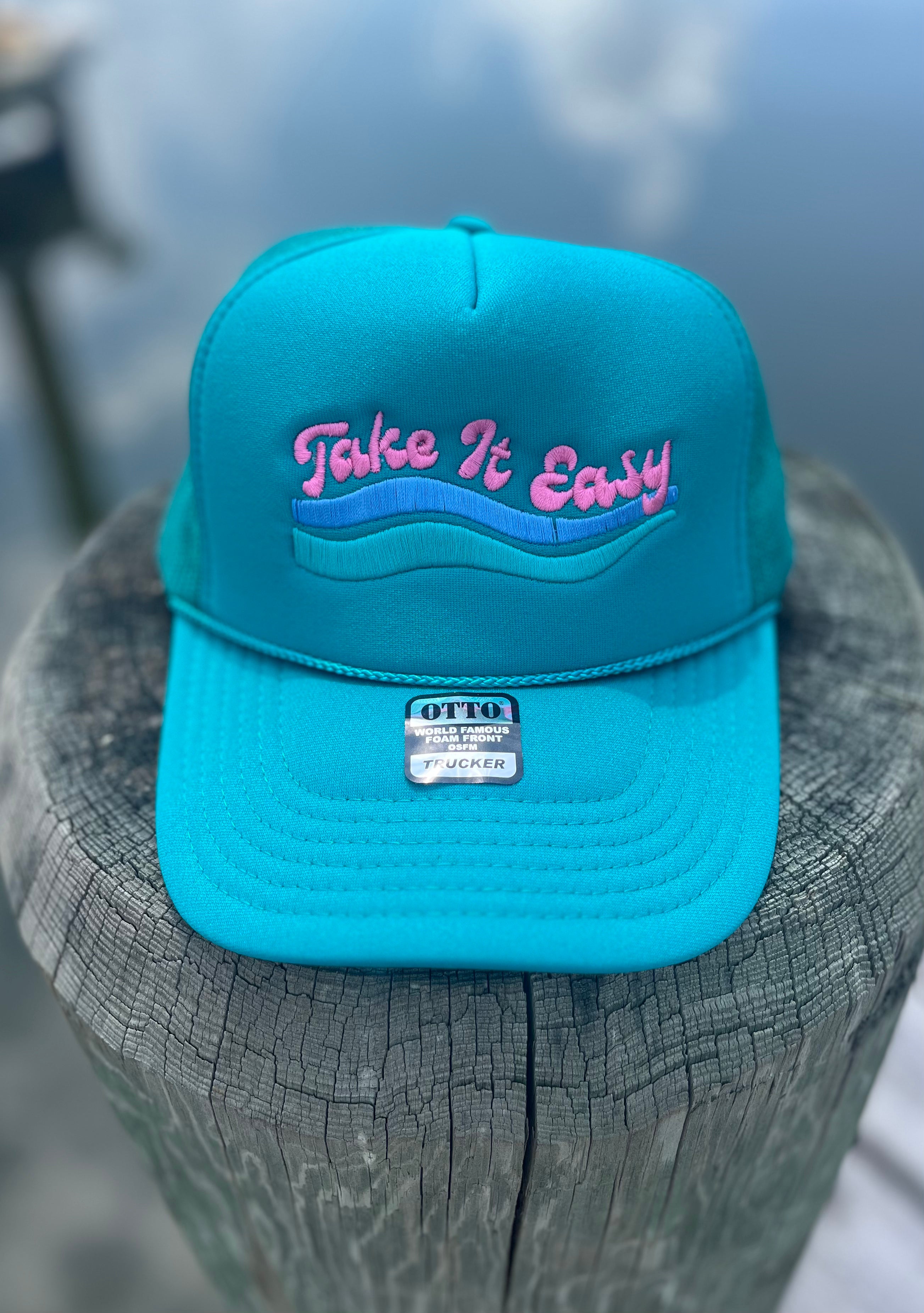 It Trucker Hat Take Easy