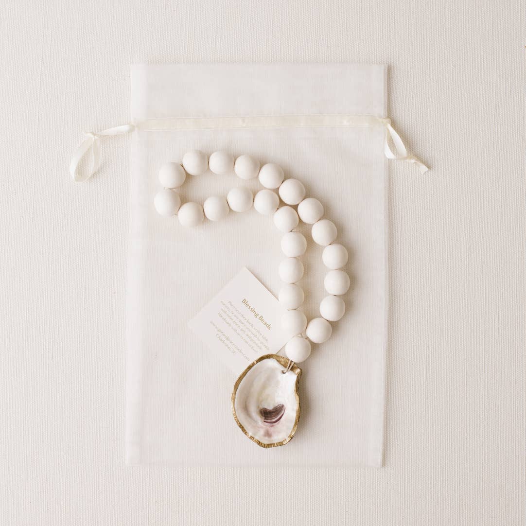 Oyster Blessing Beads (White)