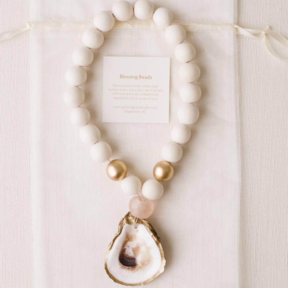 Oyster Blessing Beads (rose)
