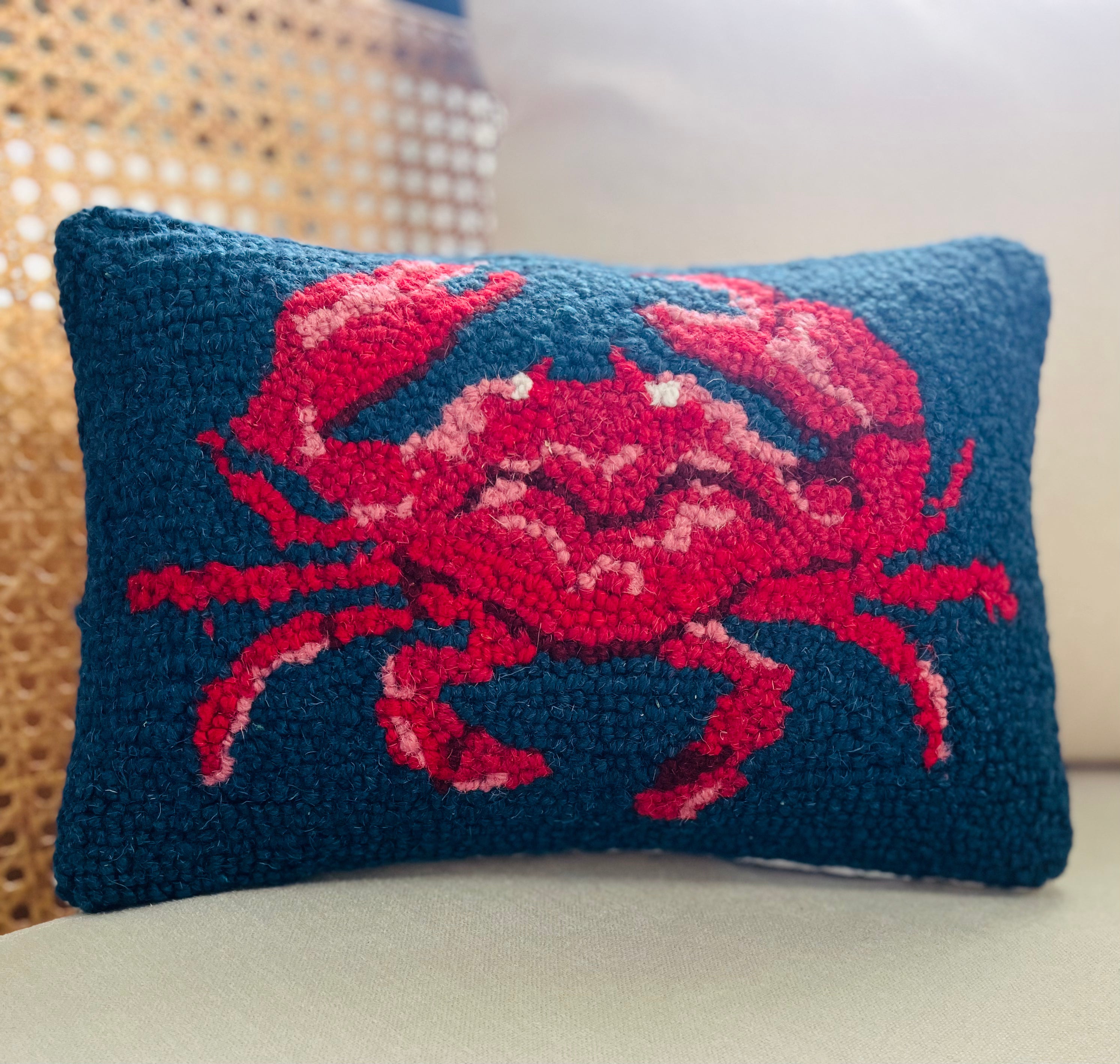 Crab Hook Pillow